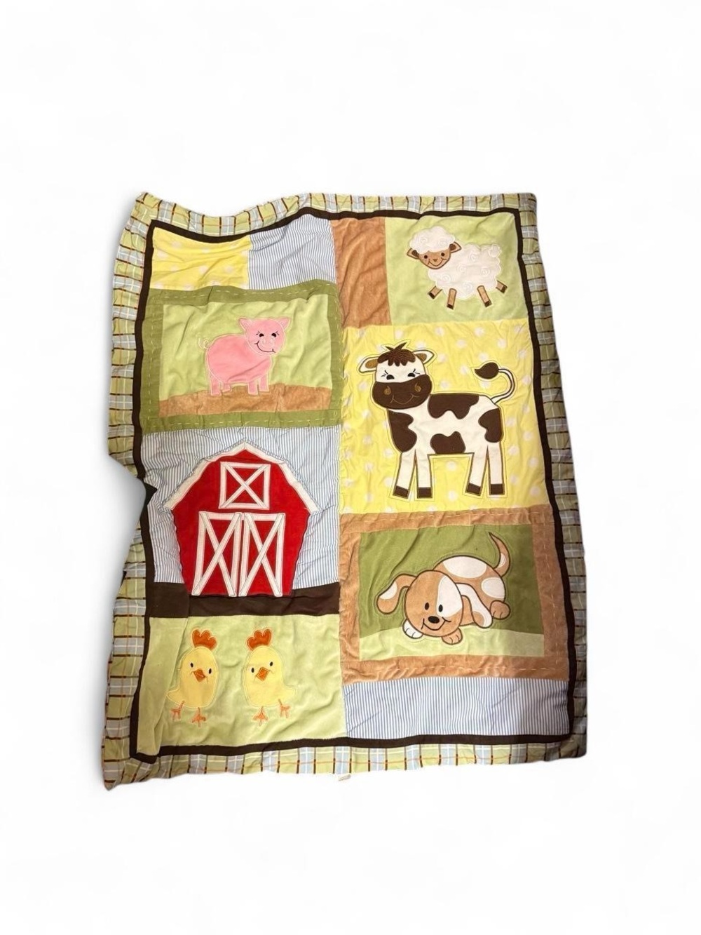 Trend Lab Baby Barnyard blanket